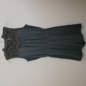 Xhilaration Green Sleeveless One Piece Coulotte M
